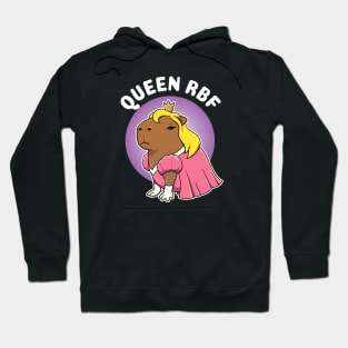 Queen RBF Capybara Princess Costume Hoodie